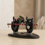 TCG 6" Krishna Hands Holding Flute With Peacock Feather - Image 2