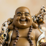 TCG 12" Money Potli (cloth sack) Buddha - Image 2