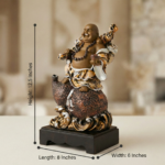 TCG 12" Money Potli (cloth sack) Buddha - Image 7