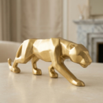TCG 5" Golden Panther Statue - Image 6