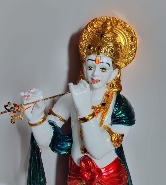 Marble finish Elite Krishna murti - Image 9