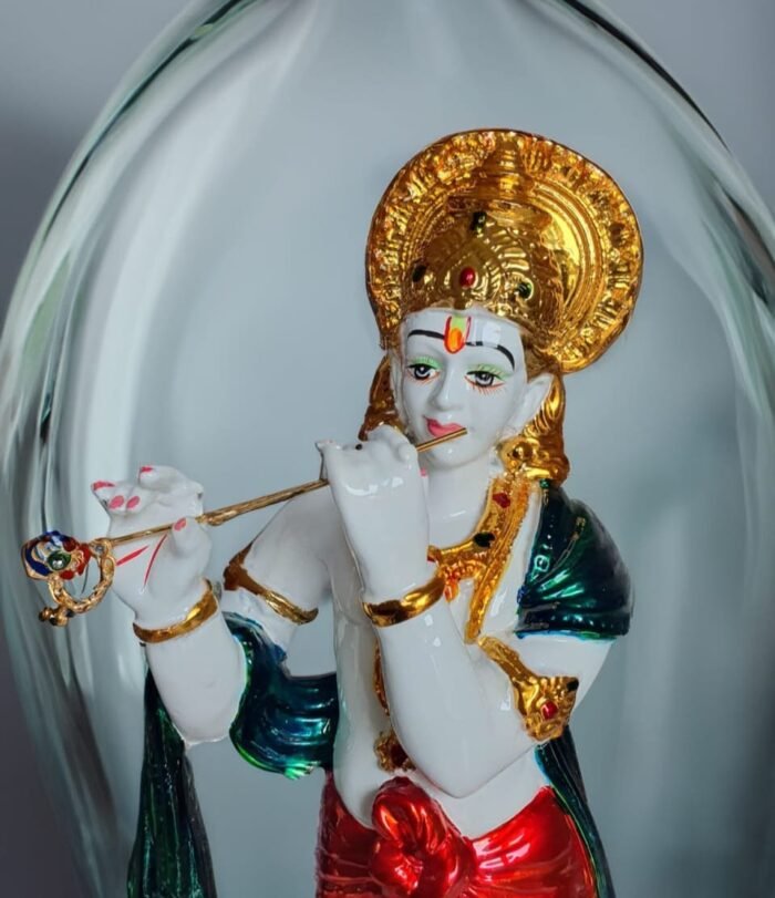 Marble finish Elite Krishna murti - Image 8
