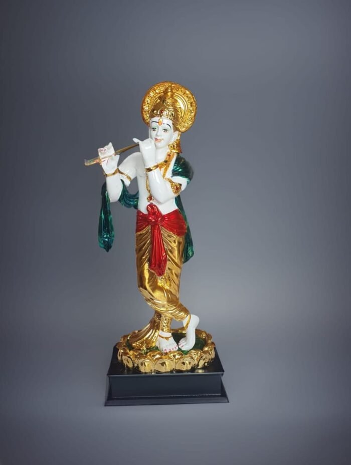 Marble finish Elite Krishna murti - Image 5