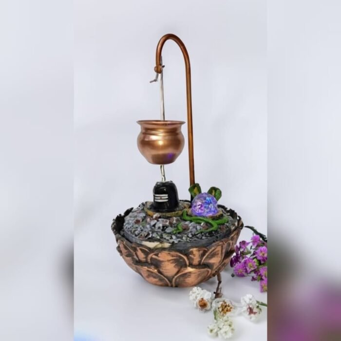 18" Lord Shiva (Shivling) Fountain - Image 3