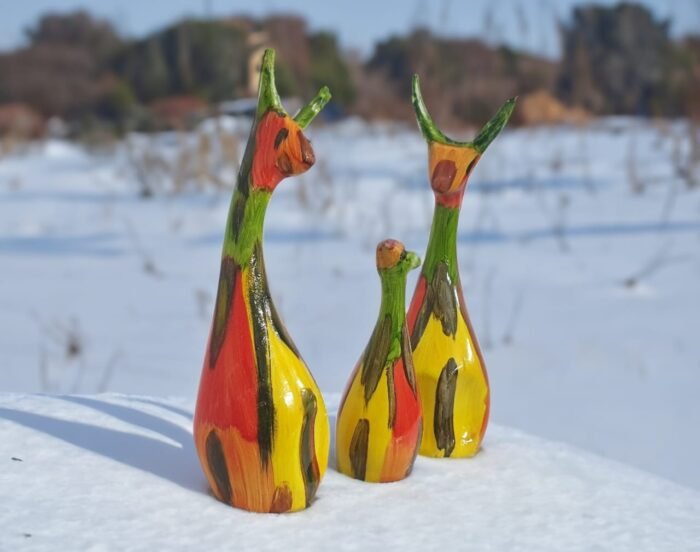 TCG 25cm Multi colour cat family. - Image 4