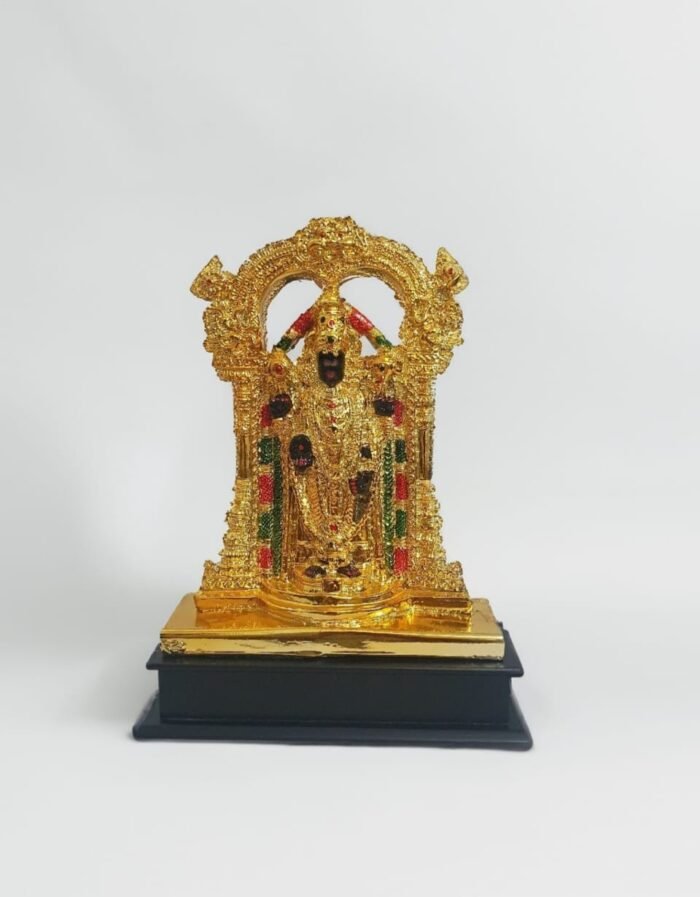 TCG 30cm Tirupati Balaji Golden finish Idol. - Image 6