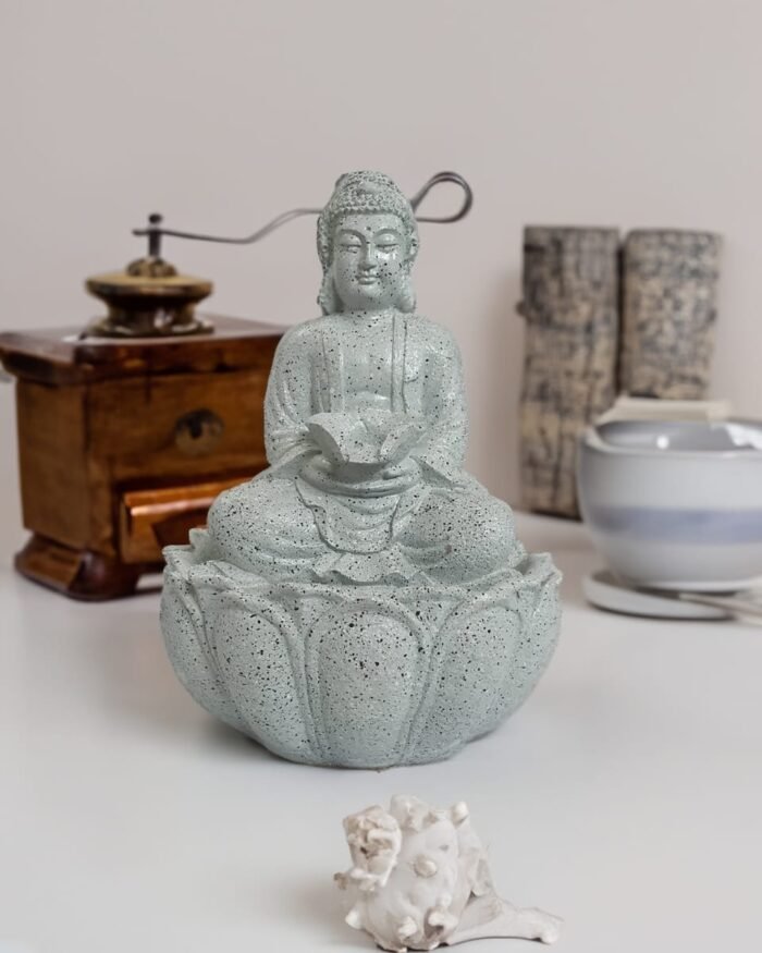 TCG 33cm Buddha Fountain with crystal ball - Image 2