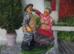 TCG 19cm Dada dadi Statue with flower basket - Image 4
