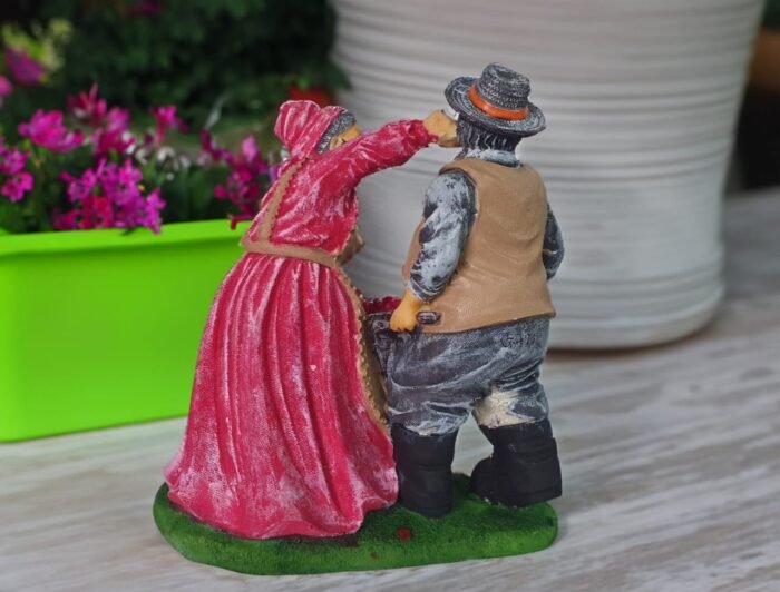 TCG 19cm Dada dadi Statue with flower basket - Image 3