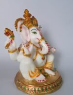 TCG 28cm Golden Ganesha Staute - Image 5