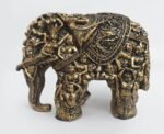 TCG 23cm Handcrafted royal elephant