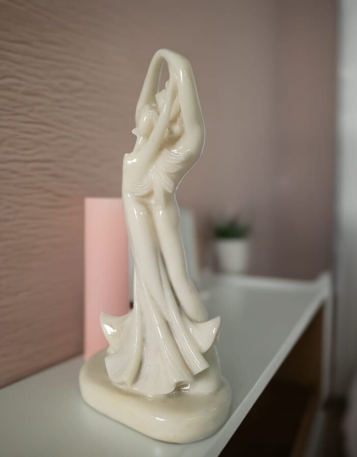 Marble finish Couple Holding Each Other in Arms. - Image 4