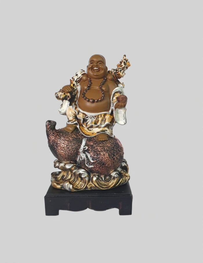 12" Money Potli (cloth sack) Bhudda - Image 6