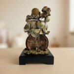 TCG 12" Laughing Buddha Money Kuber Statue - Image 6
