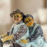 TCG 8.2" Dada Dadi Statue Riding Bike - Image 2