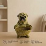 TCG 8.6" Pug Dog with Storage Basket Statue - Image 7