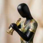 TCG 13" Elegant Musician Statue - Image 2