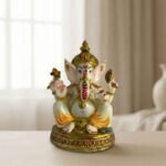 TCG 11" Golden Ganesha Statue