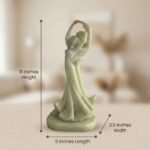 TCG 11" Marble Couple Holding Each Other in Arms - Image 6