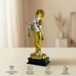 TCG 17.5" Marble Gold Elite Krishna Murti - Image 5
