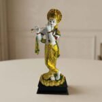 TCG 17.5" Marble Gold Elite Krishna Murti