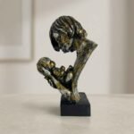 TCG 13.7" Handcrafted Mother Baby Love Statue - Image 3