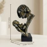 TCG 13.7" Handcrafted Mother Baby Love Statue - Image 6