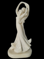 Marble finish Couple Holding Each Other in Arms. - Image 2