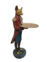 TCG 53cm Wolf with Tray Statue - Image 2