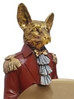 TCG 53cm Wolf with Tray Statue