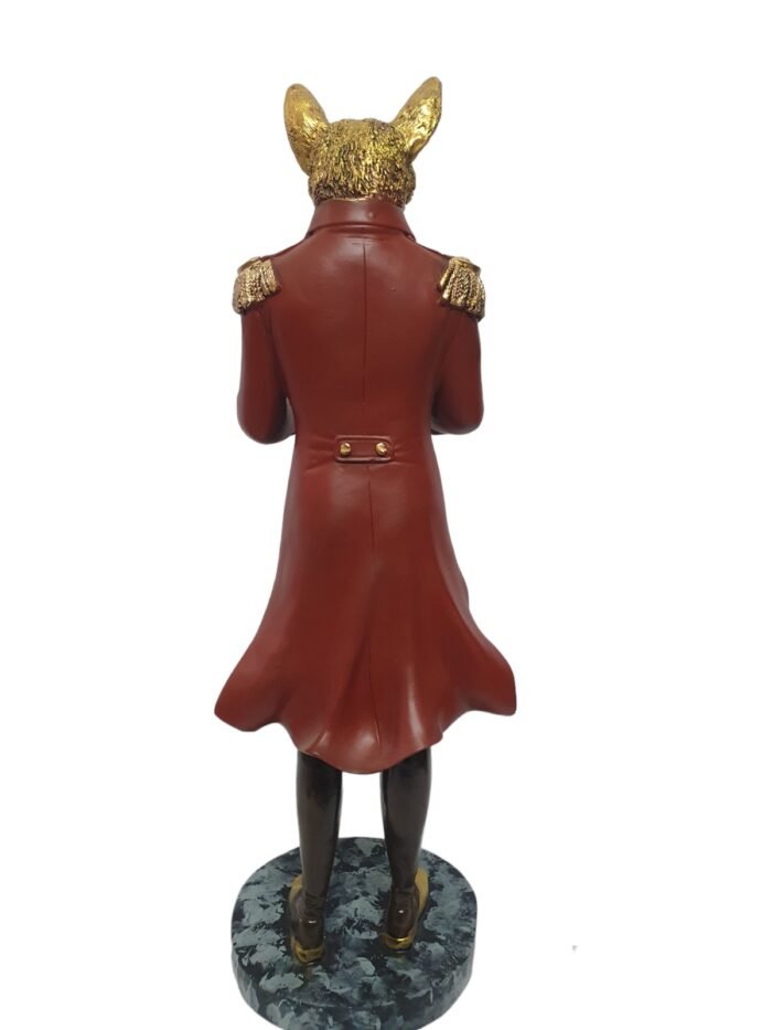 TCG 53cm Wolf with Tray Statue - Image 3