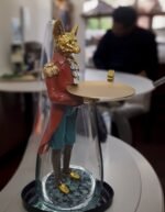 TCG 53cm Wolf with Tray Statue - Image 5
