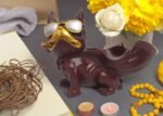 TCG 18cm Bull Dog with Basket Statue - Image 3