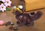 TCG 18cm Bull Dog with Basket Statue - Image 2