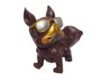 TCG 18cm Bull Dog with Basket Statue