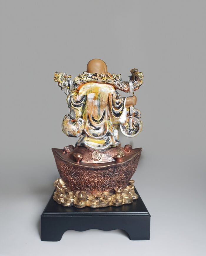 TCG 32cm Laughing Buddha Weath & Joy Bag. - Image 3