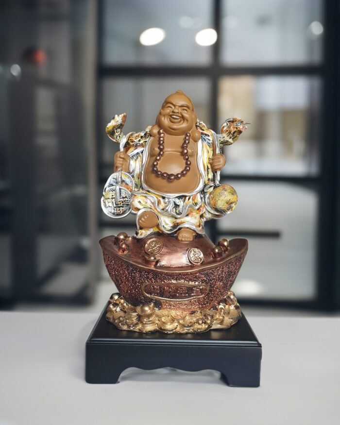 TCG 32cm Laughing Buddha Weath & Joy Bag. - Image 1