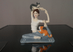 TCG 16cm Yoga Girl poses
