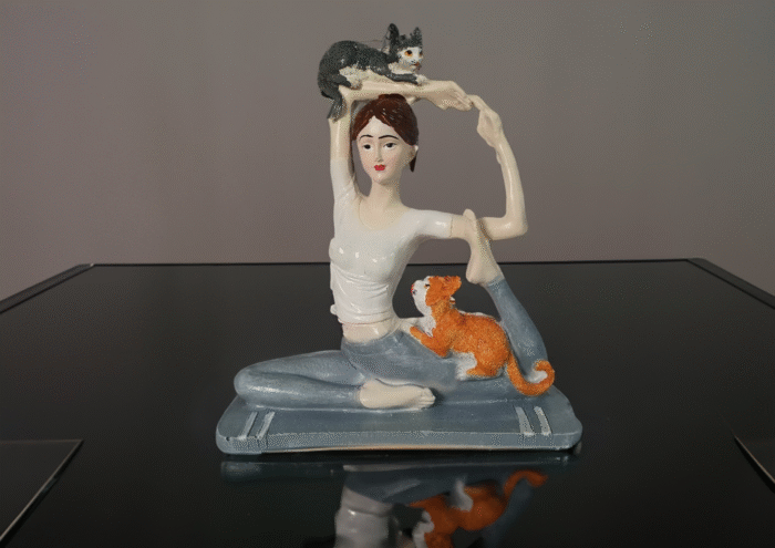 TCG 16cm Yoga Girl poses - Image 1